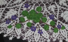 2014 Convention - Class 74 Needlework or textile - Best in The Arts, Best in Section P (Arts and Crafts Representing Gesneriads), and Special Award for Best Sewn, Beaded or Cross-Stitched