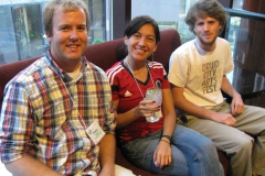 Reece Watson, Laura Clavijo, Jon Grammer