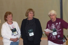 Team Barbara Matthews, Barb Festenstein, Fay Wagman