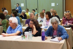 Afternoon judging school attendees