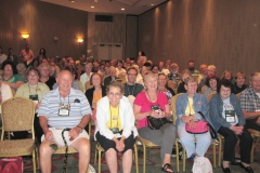GHA audience eagerly awaiting Dale’s program and the give-away plants