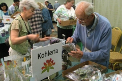 Susan Grose and Michael Kartuz making their decisions on what to buy