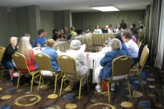 Board meeting resumes with newly elected directors and officers