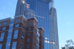 Late afternoon walk downtown past the Batman Building