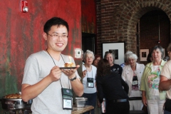 Hong Xin celebrating his birthday at the event