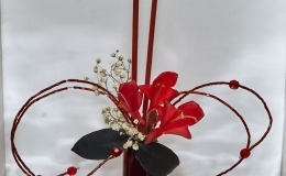 2015 Convention – Arrangements of Fresh-Cut, Dried, and/or Growing Gesneriad Material - Class Class 55 “Jack London Square” RUNNER-UP TO BEST IN ARTISTIC
