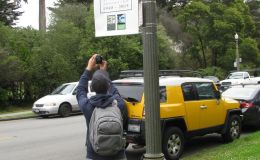 Arrival at the San Francisco Botanical Garden Arrival at the San Francisco Botanical Garden
