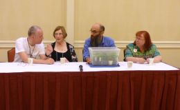 Growers Forum panel: Bill Price, Ruth Coulson, Peter Shalit, Dale Martens
