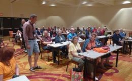 Afternoon judging school session