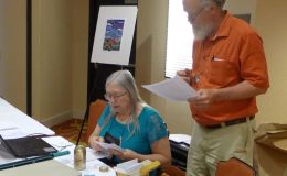 Entries Chair Debra LaVergne and Classification Co-Chair Bob Stewart