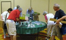 Attendees making their decisions on what to buy