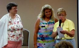 Karyn Cichocki, Cindy Eastman and Gussie Farrice Karyn Cichocki, Cindy Eastman and Gussie Farrice