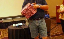 Tom Bruning, the GHA raffle man Tom Bruning, the GHA raffle man