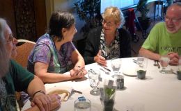 Jeanne Katzenstein, Jo Anne Martinez, Betsy Gotshall, and Austin Grevious