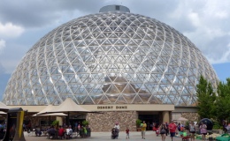 The impressive Desert Dome biosphere