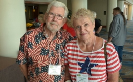 First-time convention attendees Claude and Carol Ann Smith from Nebraska First-time convention attendees Claude and Carol Ann Smith from Nebraska