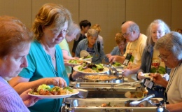 Informal lunch buffet Informal lunch buffet
