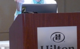 Elvin McDonald presenting Elvin McDonald presenting