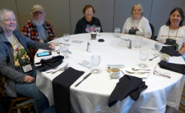 (left to right) Julie Mavity-Hudson, David Pierce, Molly Schneider, Nancy Moerer, Jo Anne Martinez (left to right) Julie Mavity-Hudson, David Pierce, Molly Schneider, Nancy Moerer, Jo Anne Martinez