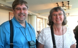 First time attendees Randy Deutsch and Pamela Schwager