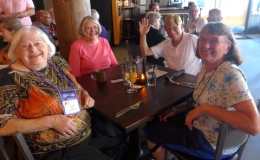 Tricia Taylor, Nancy Moerer, Stuart Hammer and Pamela Schwager