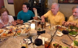 Molly Schneider, Francisco Correa, Michael Riley and Clay Anderson
