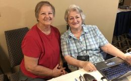 Kathy Coleman and Mary Helen Maran Kathy Coleman and Mary Helen Maran