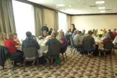 First dinner at the hotel and socializing