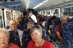 Tour group on bus