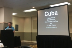 Stephen Maciejewski presenting “Hunting Gesneriads in Cuba”