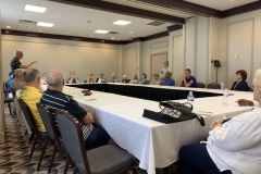 Robert Hall facilitating a group discussion