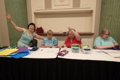 Registration help:  Maureen Mark, Betsy Gottshall, Pat & Phyllis Savage