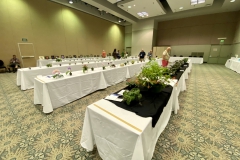Overall show room after judging
