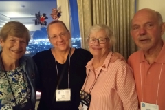 Betsy Gottshall, Judi Zinni, Molly and Rickey Schneider