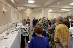 Judy Zinni discussing the artistic classes