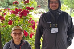Hung Nguyen and Paulo Castello da Costa at Bellevue Gardens