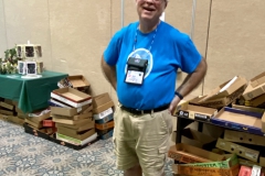 Plant Sales Co-Chair Mel Grice ready to open plant sales