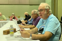 Mel Grice leading the first Board meeting