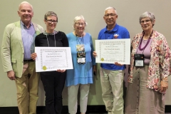 Award of Appreciation recipients and presenters