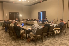 Final Board meeting after lunch