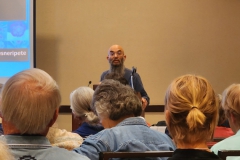 Peter Shalit presenting his program “Adventures in Sinningia Hybridizing”