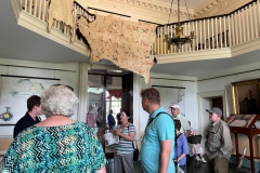 Touring through the home of Thomas Jefferson