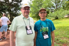 Paulo Castello da Costa and Hung Nguyen on tour