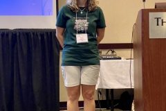 Terri Vicenzi presenting a mini program on Thrips