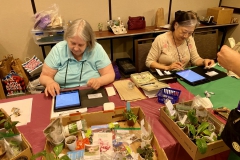 Final check-outs in the sale room