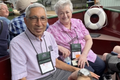Bob and Mary Helen Maran relaxing at the end of the convention