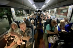 Night return from the cruise