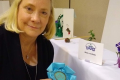 Judy Zinni awarded Best in Artistic with her miniature design “Love Charm”