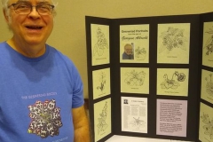 Mel Grice awarded Best Educational Exhibit “Gesneriad Portraits”