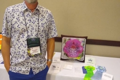 Brandon Erikson awarded Best in the Arts with his Sinningia CrossStitch pillow